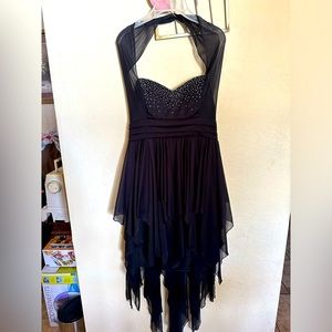 Blondie Nites vintage black dress size 11